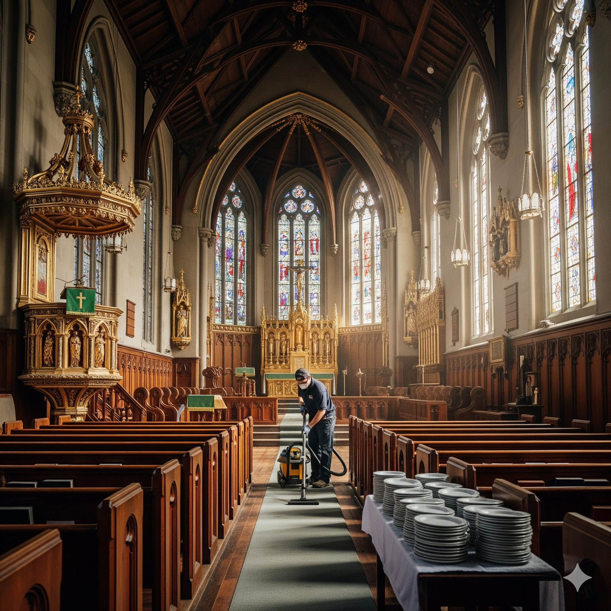 Church Interior Cleaning
