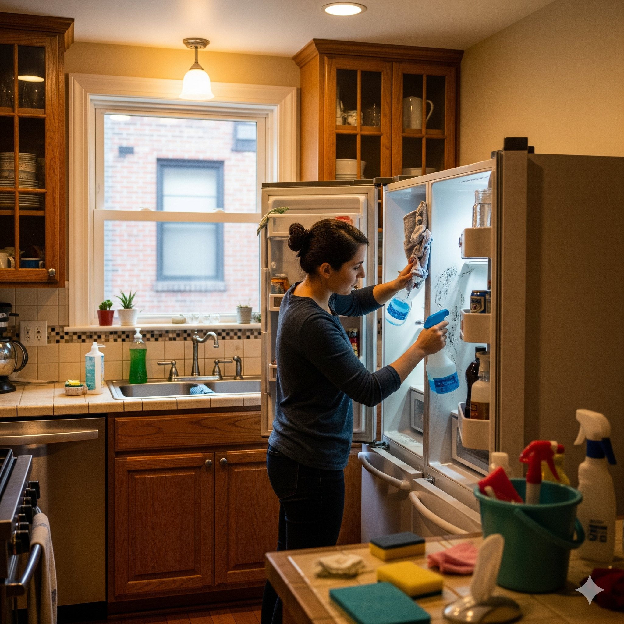 Refrigerator Deep Cleaning